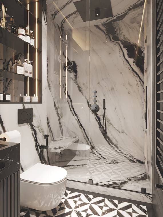 Madrid Apartment — bathroom