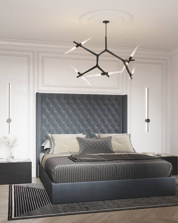 Madrid Apartment — guest bedroom