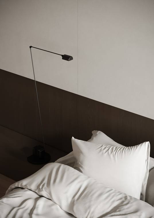 Lugano Apartment — bedrooms & study