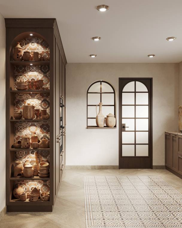 Moroccan Apartment — kitchen