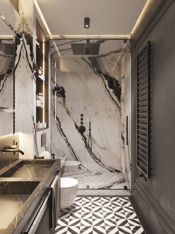 Madrid Apartment — bathroom