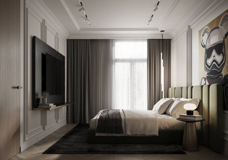 Madrid Apartment — bedroom