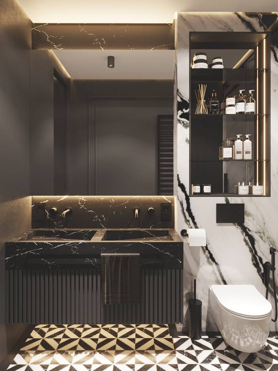 Madrid Apartment — bathroom