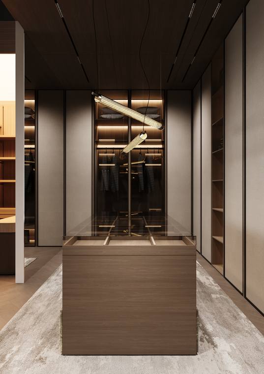 Marbella Villa — walk-in wardrobe