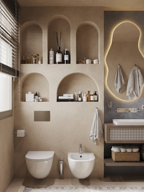 Moroccan Apartment — bathroom 3