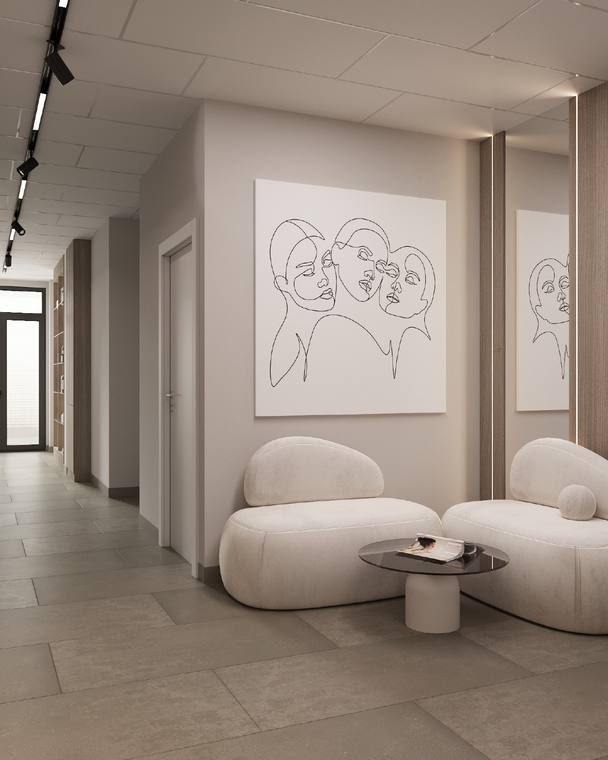 Aesthetic Medicine Clinic — entrance & reception
