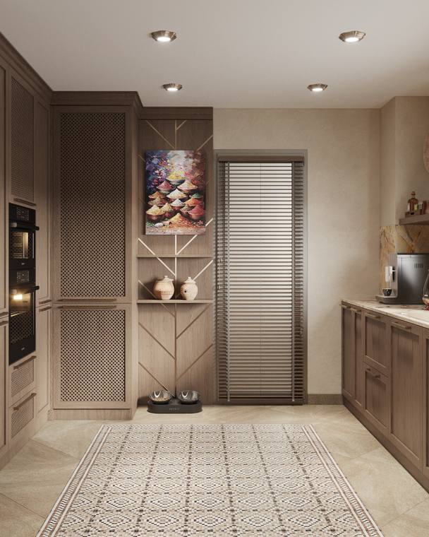 Moroccan Apartment — kitchen
