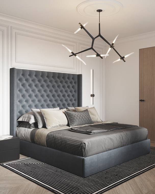 Madrid Apartment — guest bedroom