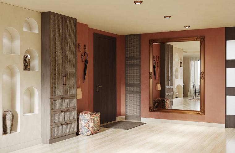 Moroccan Apartment — living & dining room