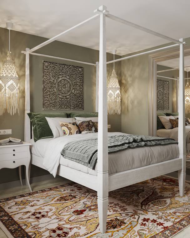Moroccan Apartment — bedroom 2