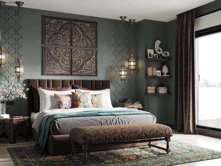 Moroccan Apartment — bedroom 3