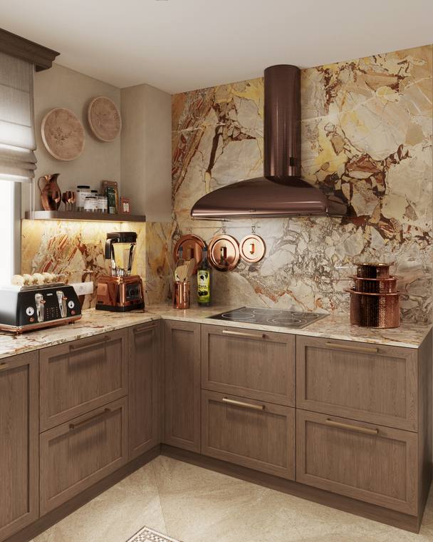 Moroccan Apartment — kitchen