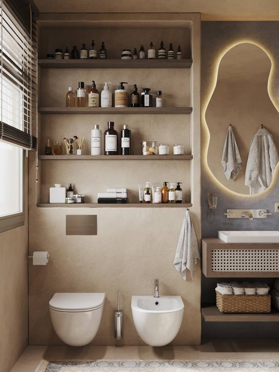 Moroccan Apartment — bathroom 3
