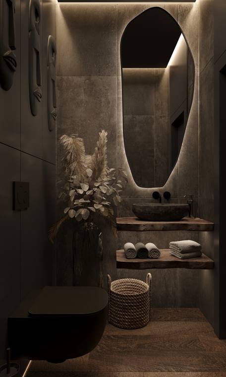 Spa — restroom