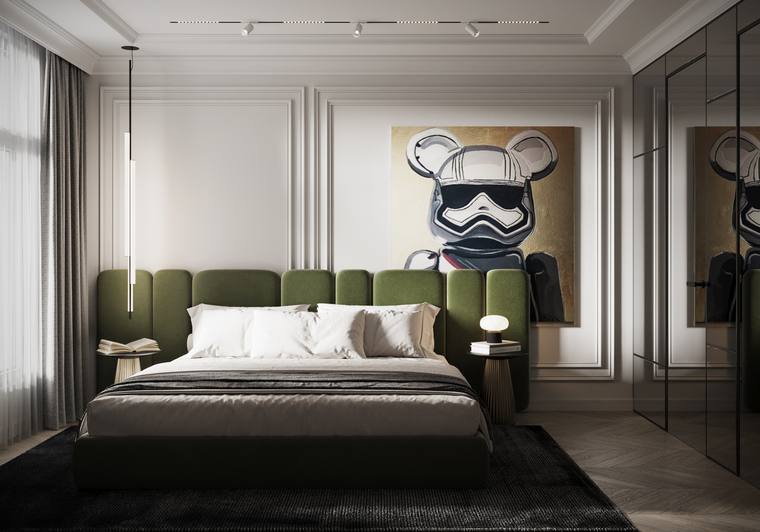 Madrid Apartment — bedroom
