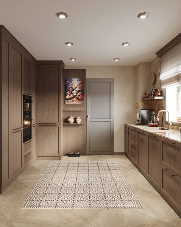 Moroccan Apartment — kitchen