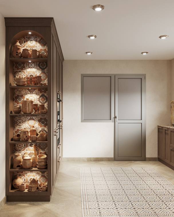 Moroccan Apartment — kitchen