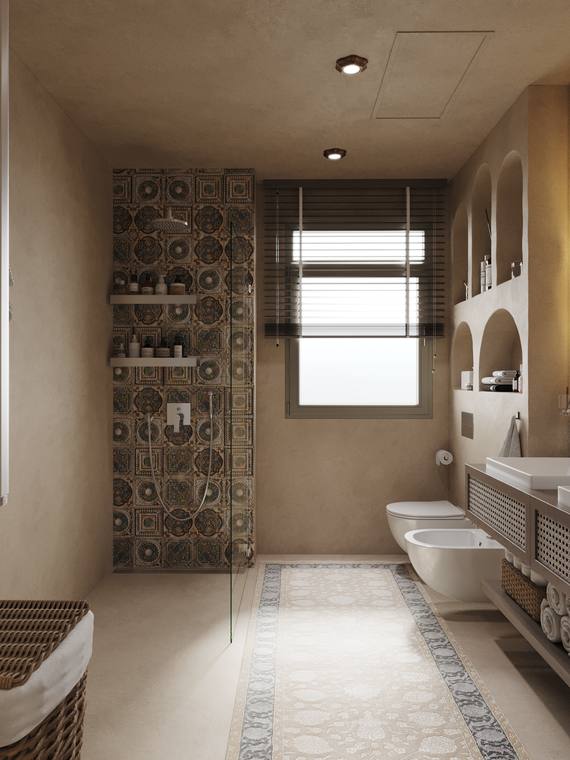 Moroccan Apartment — bathroom 3