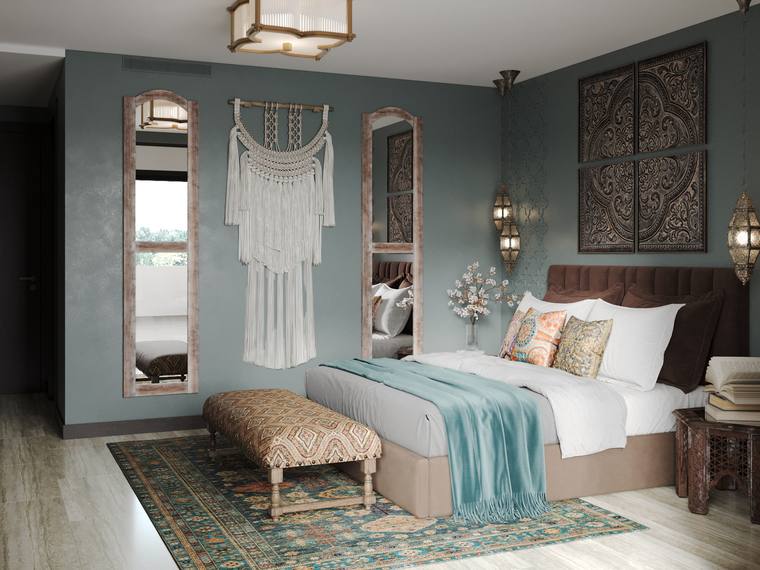 Moroccan Apartment — bedroom 3