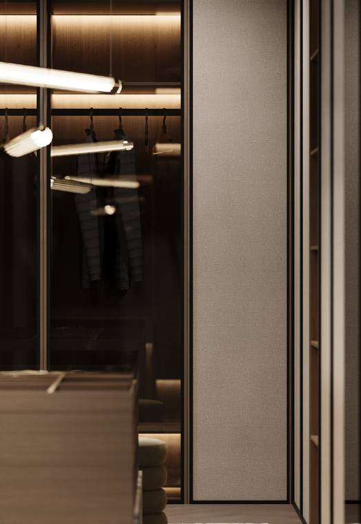Marbella Villa — walk-in wardrobe