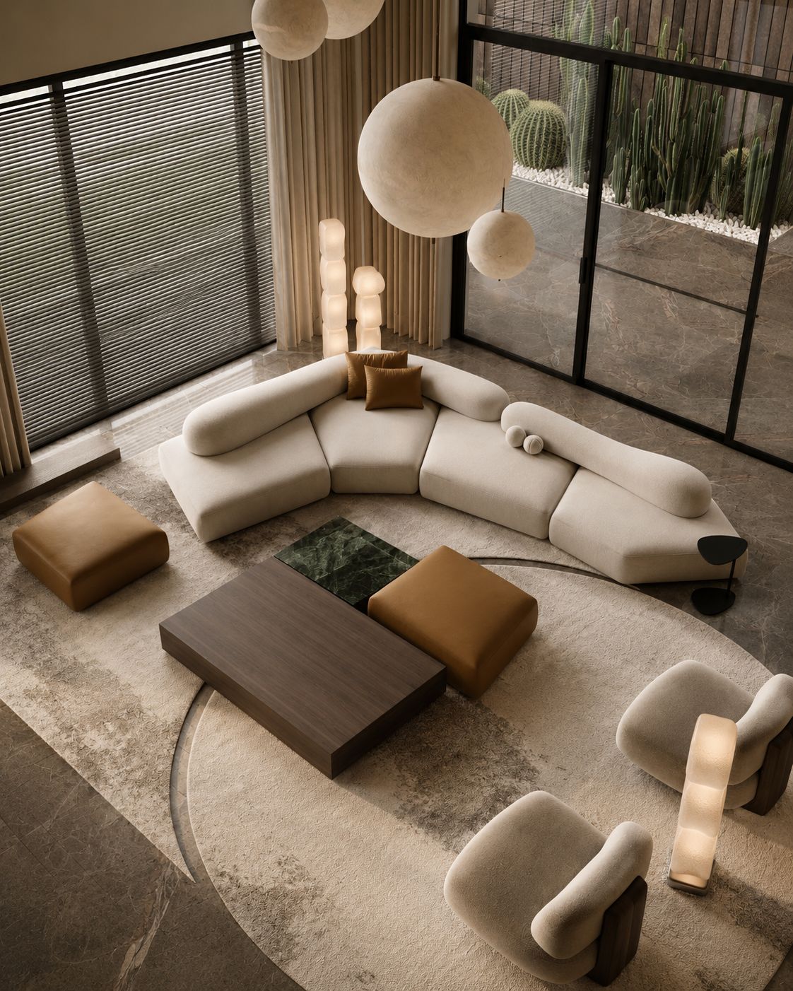Living room, Marbella Villa