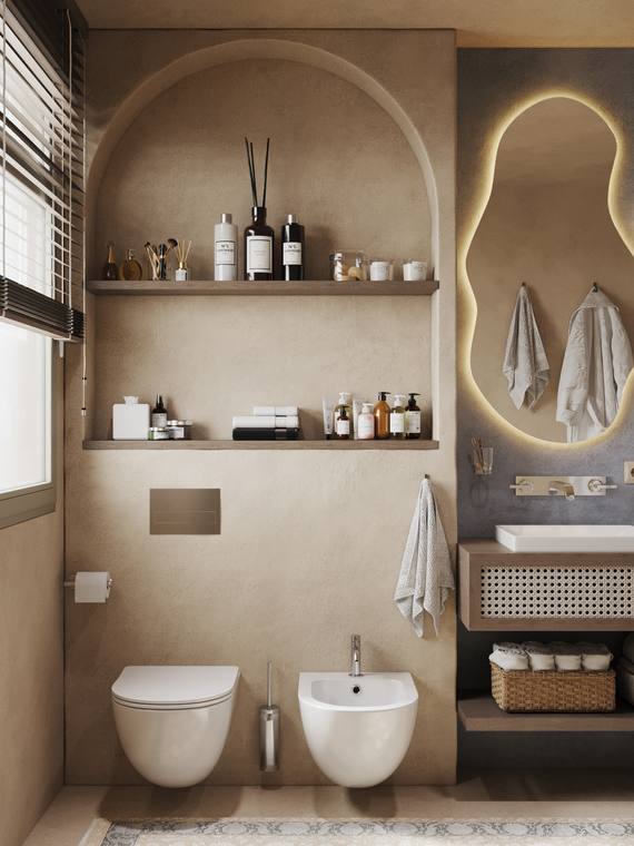 Moroccan Apartment — bathroom 3