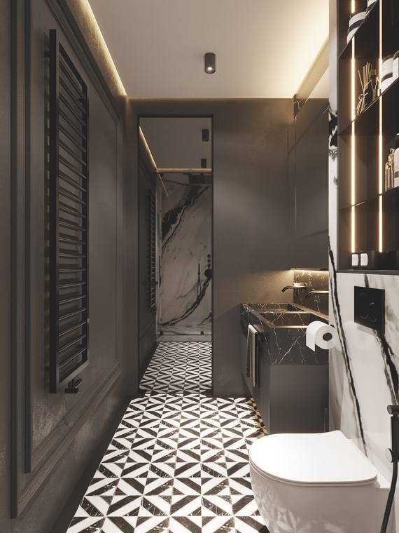 Madrid Apartment — bathroom