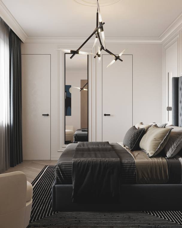 Madrid Apartment — guest bedroom