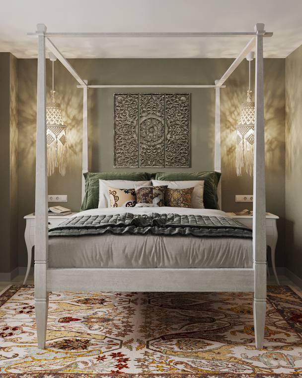 Moroccan Apartment — bedroom 2